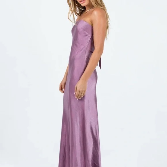 Princess Polly Haley Maxi Dress Mauve - Picture 4 of 5